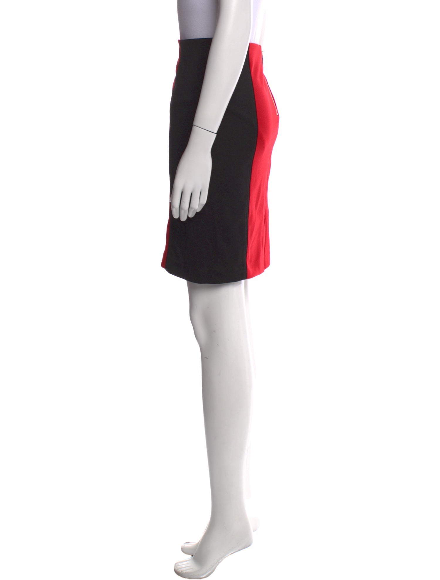 Michael Kors Colorblock Pattern Mini Skirt